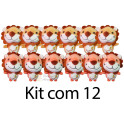 Leão - kit com 6