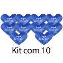 Kit: 10 Corações P Mãe