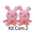 Kit: 3 Coelhos com Cesta