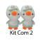 Kit: 4 Pinguins