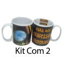 Canecas decoradas kit com 4