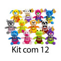 Kit: 12 Animais Sortidos 