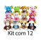 Kit: 12 Animais Sortidos 