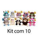 Kit: 12 Animais Sortidos 